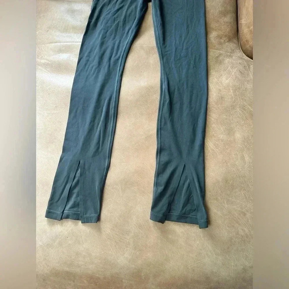 Athleta Aura Split Pant Black Olive Women’s Size Small - Picture 3 of 13